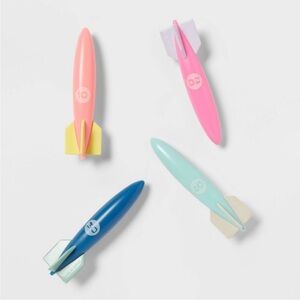 Torpedo Divers 4 Pack Sun Squad Water Toys Glides Underwater Up To 20 Feet